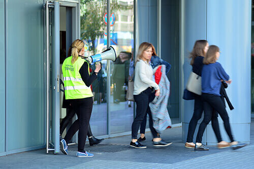 Evacuatieoefening